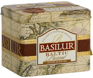 Basilur, Trigor AVD, Ceai negru Basilur Lose Leaf Tea PRESENT BALTIC, cutie metalică 100g